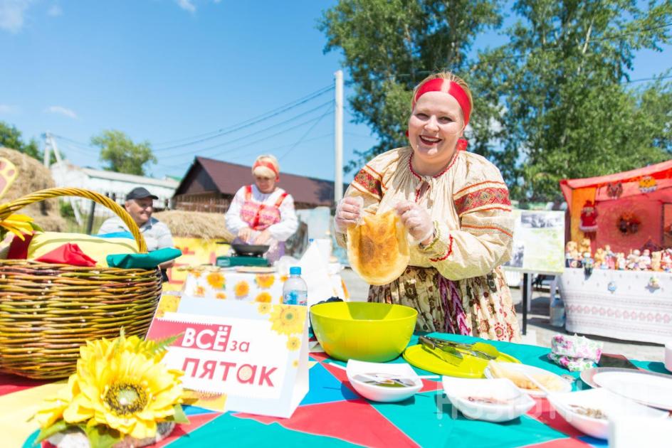 Как проходил фестиваль «Слетье» в Большеречье