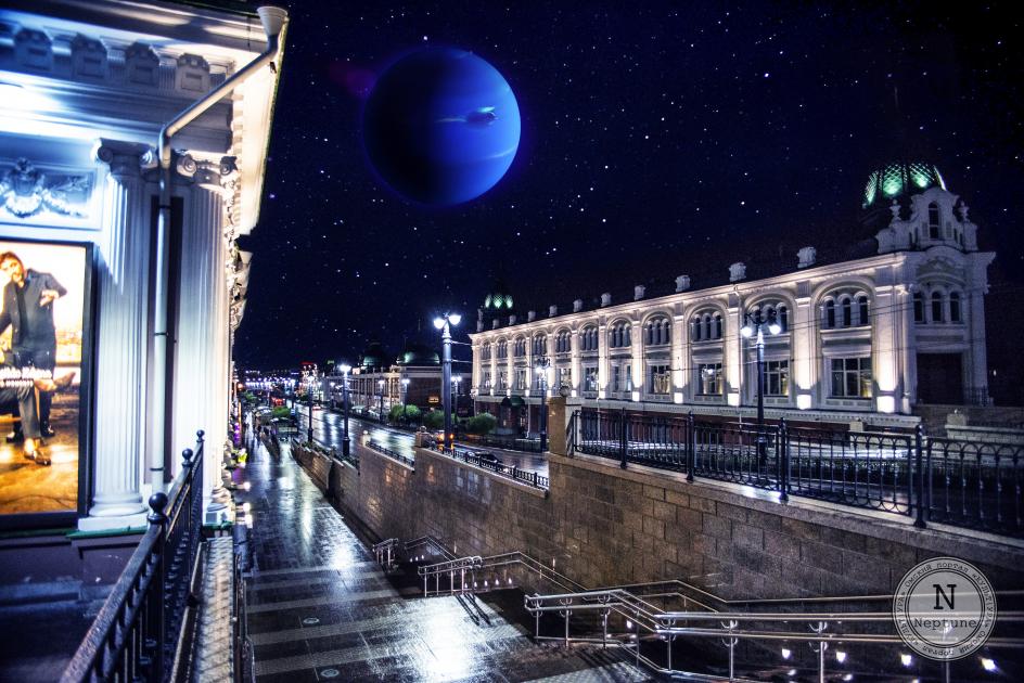 Авторские открытки «Омский парад планет»