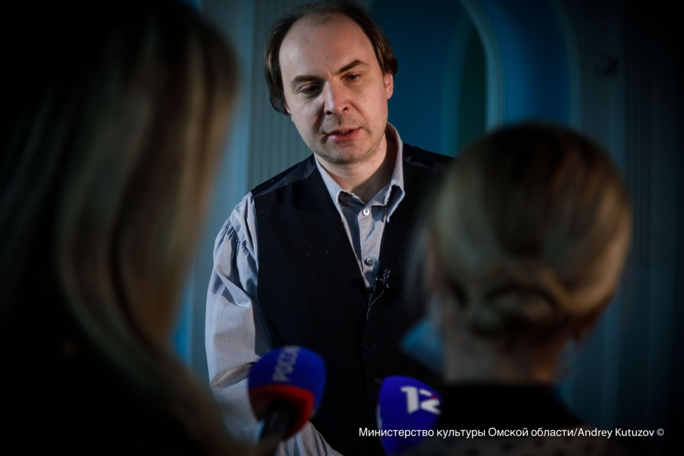 журналисты встретились с творческой группой спектакля «Братья Карамазовы» Малого драматического театра (Санкт-Петербург)