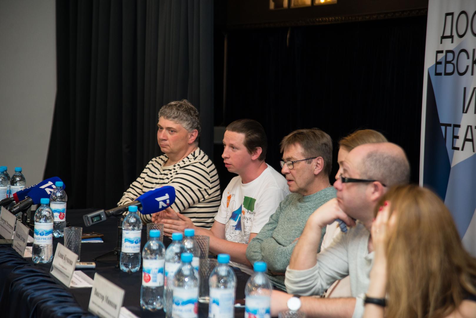 встреча с творческой группой спектакля «Преступление и наказание» в режиссуре Константина Богомолова