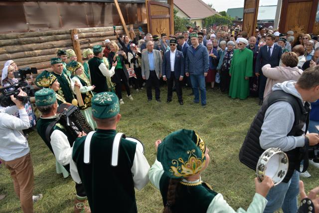 В музее-заповеднике «Старина Сибирская» состоялось торжественное открытие Татарского подворья