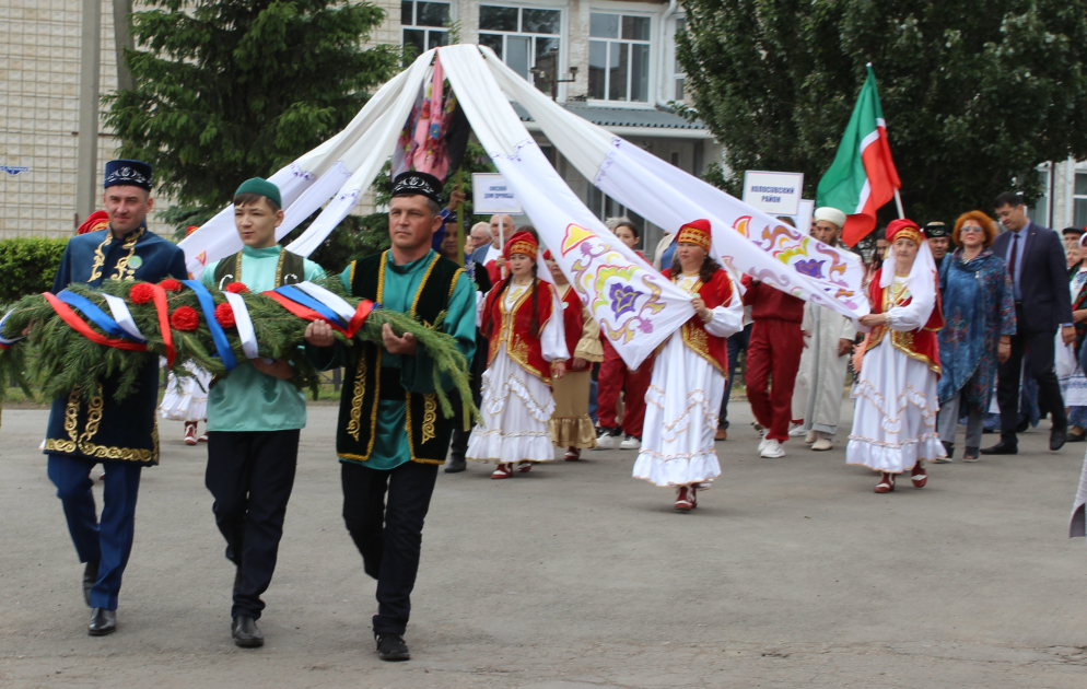 Народный праздник Сабантуй состоялся в селе Колосовка 