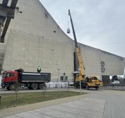 В Омском музыкальном театре идёт ремонт в рамках нацпроекта «Семья»