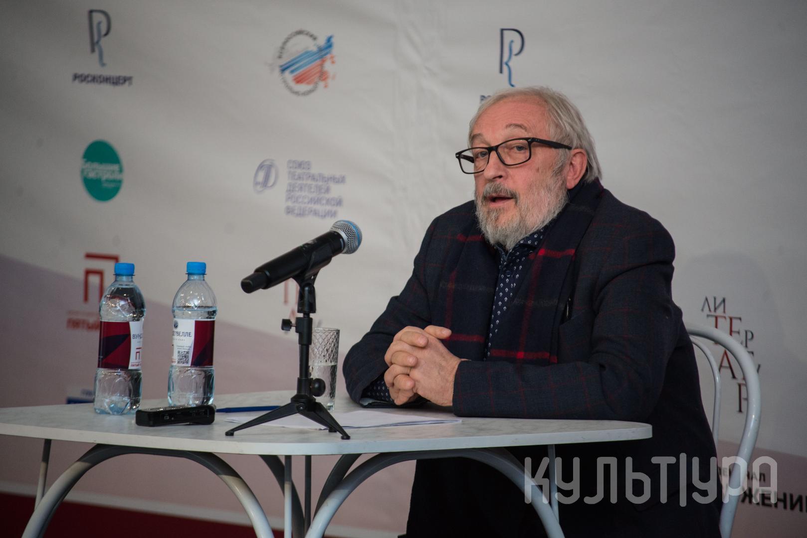 Мастер-класс худрука Нового драматического театра, Мск, режиссера Вячеслава Долгачева