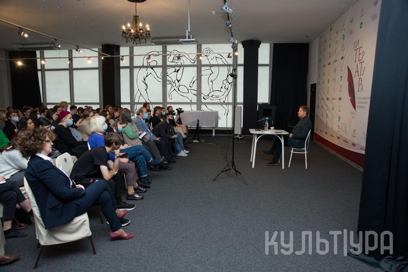 творческая встреча с худруком Театра им. А.С.Пушкина, режиссером Евгением Писаревым